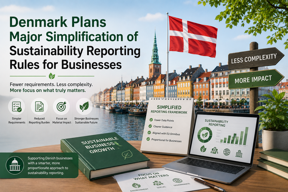 Denmark Plans Major Simplification of Sustainability Reporting Rules for Businesses 